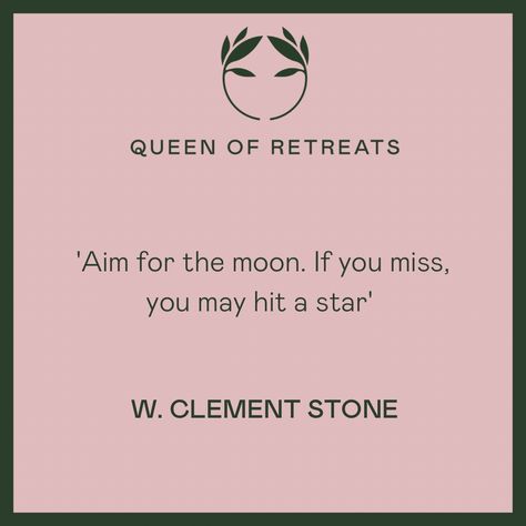 'Aim for the moon. 🌕️ If you miss, you may hit a star⭐️' W.CLEMENT STONE #stars #newmoon #fullmoon #adventure #motivation #conquertheworld #theworldisyouroyster #escapism #immersiveretreat #transformation #innerjourney #inspiration #soulsearching #immersion #theglobalretreatcompany #queenofretreats #retreatrecommendations #reenergise #retreat #selflove #intentions #setyourintentions Fitness Retreat, Contemporary Landscape Painting, Star W, Core Training, Soul Searching, Yin Yoga, Yoga Retreat, New Moon, Self Discovery