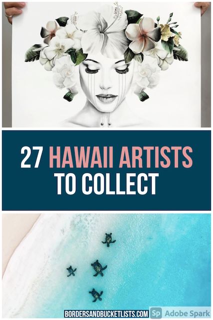 27 of the Best Hawaii Artists That You Should Collect | Borders & Bucket Lists Hawaii artists, Hawaii art, Hawaii aesthetic, Hawaii aesthetic vintage, Hawaii art vintage, Hawaii art print, Maui art, waikiki art, oahu art, kauai art, Big Island art #hawaii #art #hawaiiart #artist #hawaiiartists Kauai Art, Hawaii Art Print, Aesthetic Hawaii, Hawaii Aesthetic, Hawaii Travel Guide, Hawaii Art, Hawaiian Art, Visit Usa, Usa Travel Guide