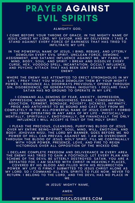 Prayers Against Evil Spirits, Prayers For Spiritual Attacks, Prayer To Rebuke Evil Spirits, Pray Against Evil Spirits, Prayer For Cleansing Self, Rebuking Evil Spirits, Prayers For Evil Spirits, Powerful Prayers For Breakthrough, Cleansing Prayer Spiritual