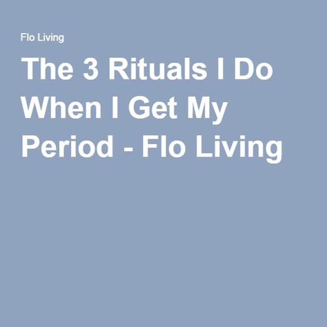 The 3 Rituals I Do When I Get My Period - Flo Living Flo Living, Goddess Magic, Witchcraft Spells For Beginners, Period Problems, Moon Time, Spells For Beginners, She's A Lady, Natural Supplements, Self Healing