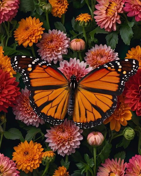 The monarch butterfly truly dazzles amidst the vibrant blooms! Nature's beauty on full display. What a serene and captivating scene.

#homeandgarden #betterhomesandgardens #homegardening #homesandgardens #homegarden #gardenhome #gardeningathome Monarch Butterflies, Butterfly Wall Decor, Metal Butterfly, The Monarch, Tiny World, Ornamental Plants, Seasonal Flowers, Nature Indoors, Butterfly Wall