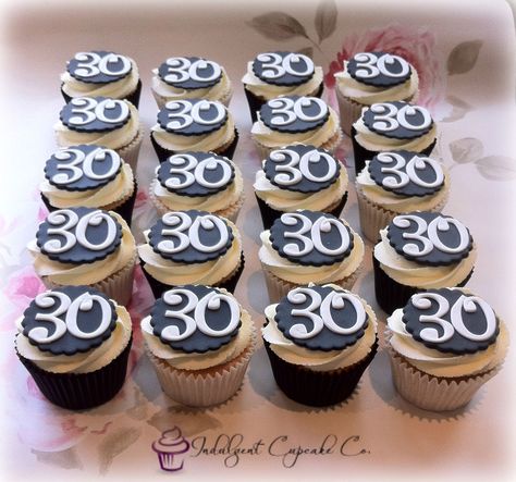 30th Bday Cupcakes For Men, 30th Cupcakes For Men, Cupcake 30th Birthday, 30th Birthday Cupcakes For Men, 30th Birthday Cupcake Ideas For Women, Dirty Thirty Cake, 30 Cupcakes, 30th Birthday Cupcakes, 30. Geburtstag Frau