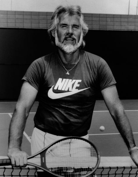 Islands In The Stream, Mad Tv, Male Singers, Kenny Rogers, Playing Tennis, 50th Anniversary Celebration, Lynda Carter, Vintage Tennis, Famous Names