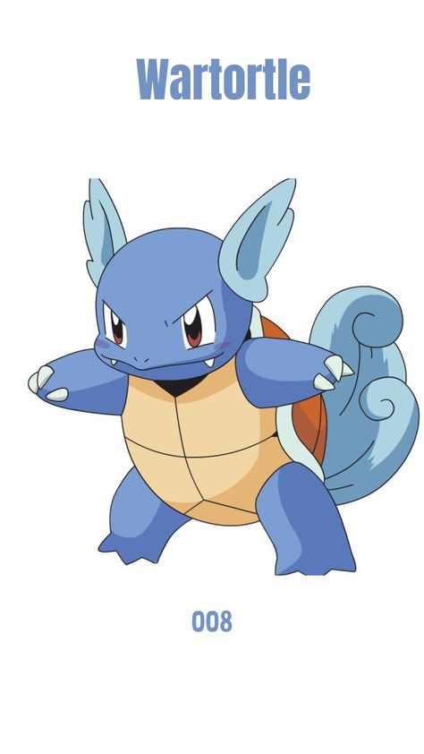 Es un Pokémon de tipo agua introducido en la primera generación. Es la forma evolucionada de Squirtle. Squirtle Pokemon Art, Pokémon Squirtle, Quotes Background, Inspirational Quotes Background, Pokemon Stickers, Pokemon Pokedex, Cricut Craft, Quote Backgrounds, All Pokemon