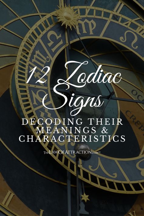 This guide to zodiac sign meanings will teach you the basics about zodiac characteristics. We'll begin by looking at what zodiac signs actually are, and by exploring the zodiac calendar of which they are apart Zodiac Sign Chart Dates, Zodiac Sign Meanings, Zodiac Signs Calendar, Zodiac Signs Elements, Astrology Calendar, Element Signs, Zodiac Characteristics, Zodiac Meanings, Zodiac Signs Meaning