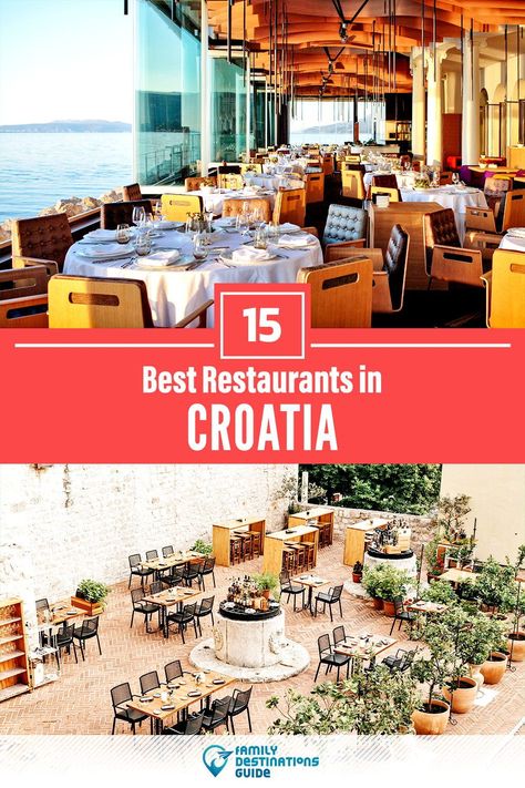 Want to see the best restaurants in Croatia? We’re FamilyDestinationsGuide, and we’re here to help: From incredible brunch spots and amazing places to eat dinner, to local foodie spots and hidden gems, discover the BEST Croatia restaurants - so you get memories that last a lifetime! #croatia #croatiarestaurants #restaurantsincroatia #bestrestaurantsincroatia #placestoeatcroatia Where To Eat In Croatia, Split Croatia Restaurants, Croatia Restaurants, Croatian Restaurant, Cavtat Croatia, Croatia Food, Makarska Croatia, Korcula Croatia, Trogir Croatia