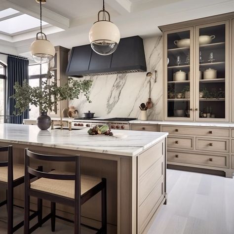 Transitional Modern Kitchen, Dream Kitchens Design, Farmhouse Kitchen Design, Transitional Modern, Kitchen Inspiration Design, Kitchen Trends, Kitchen Redo, Kitchen Remodel Idea, Global News