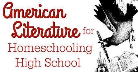 Elijah chose Science Fiction Literature to study his freshman year.  For his sophomore year, he picked American Literature to match his American History choice. This is not a typical American Literature course where you simply study the famous authors in order. I included biographies and books to match the time periods being studied in American … American Literature High School, High School Reading List, American Literature Books, High School Study, Teaching American Literature, Homeschooling High School, High School Plan, High School Language Arts, High School Literature
