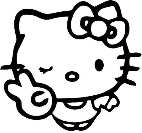 Hello Kitty Hand Peace Sign Coloring Page - Free Printable Coloring Pages Coloring pages for kids #coloringpagesforkids Coloring page for kids #coloringpageforkids Kids coloring page #kidscoloringpage 22.259 Y2k Coloring Pages Printable, Colouring Pages Hello Kitty, Hello Kitty Coloring Pages Y2k, Outline Hello Kitty, Hello Kitty Coloring Sheets, Cute Hello Kitty Drawing, Hello Kitty Coloring Pages Printable, Things To Trace, Hello Kitty Outline