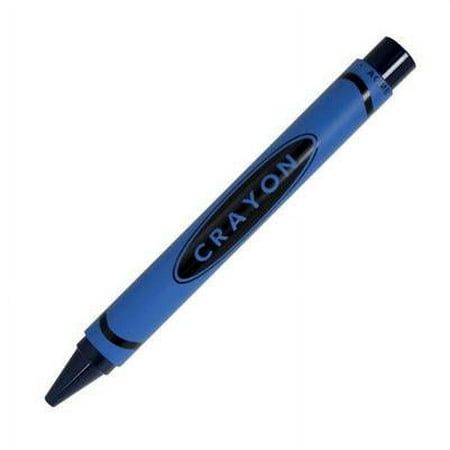 acme studios crayon - blue retractable roller ball pen by adrian olabuenaga (pacme3blrr) Color: Multicolor. Acme Studio, Novelty Pen, Blue Crayon, Food Artwork, Crayola Crayons, Color Crayons, Roller Ball, Famous Art, Rollerball Pen