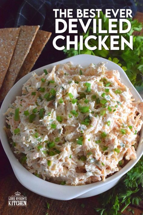 Canned Chicken Sandwich Recipes, Chicken Breast Appetizers, Canned Chicken Salad, Deviled Chicken, Chicken With Zucchini, Turkey Meals, Eid Recipes, Moms Recipes, Chicken Salad Sandwich Recipe