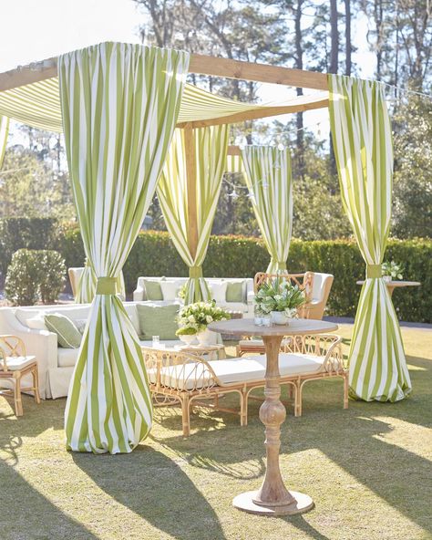 All posts • Instagram Pergola Drapes, Wedding Farmhouse, Wedding Lounge, Mehndi Decor, White Tray, Green Beer, Garden Party Wedding, Welcome To The Party, Backyard Design