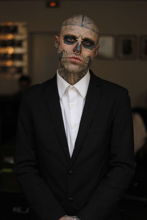 Rick Genest, Zombie Boy, Body Modifications, Body Mods, White Photography, Ink Tattoo, Zombie, Fashion Models, Beautiful People