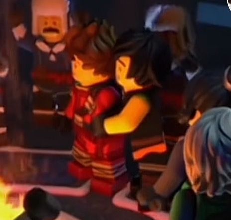 Ninjago Kai Screenshots, Long Before Time Had A Name, Lava Ninjago Comic, Lava Fanart Ninjago Kiss, Lloyd X Brad, Lego Ninjago Ships, Cole X Kai Ninjago Fanart, Cole And Kai Ninjago, Kai X Cole Fanart