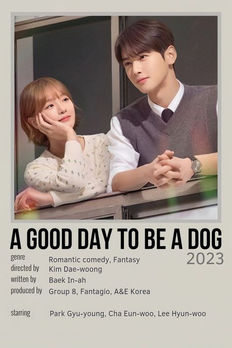 A Good Day To Be A Dog Kdrama Poster, Kdrama List, Movies To Watch Teenagers, Film Recommendations, Learn Language, Movie Hacks, Best Kdrama, New Movies To Watch, Korean Drama Series