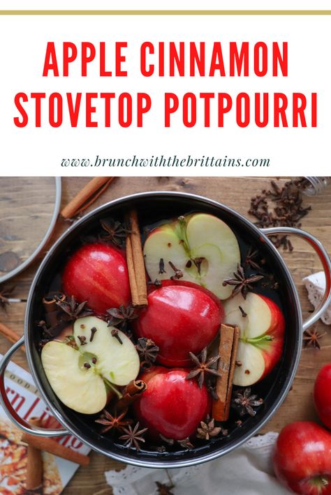 Apple Potpourri Recipes, Apple Cinnamon Scent House Smells, Fall Apple Simmer Pot, Apple Cinnamon Potpourri, Apple Stovetop Potpourri, Cinnamon Potpourri Stove, Cinnamon Stovetop Potpourri, Apple Cinnamon Stove Top Potpourri, Fall Pot Pourri