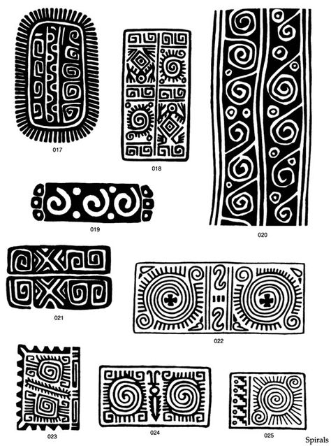 Design Motifs of Ancient Mexico CD-ROM and Book Dover Publications Ancient Mexican Tattoo, Mexican Style Art Tattoo, Ancient Design Pattern, Mayan Border Design, Mexican Motifs Pattern, Mayan Pattern Design, Mexico Design Mexican Style, Mexico Pattern Design, Mexican Pattern Art