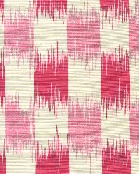 Wall Paper Pink, Pink Wallpaper Bedroom, Bedroom Wallpapers, Ikat Art, Ikat Pattern Fabric, Pink Paint Colors, Tout Rose, American Pattern, Ikat Design