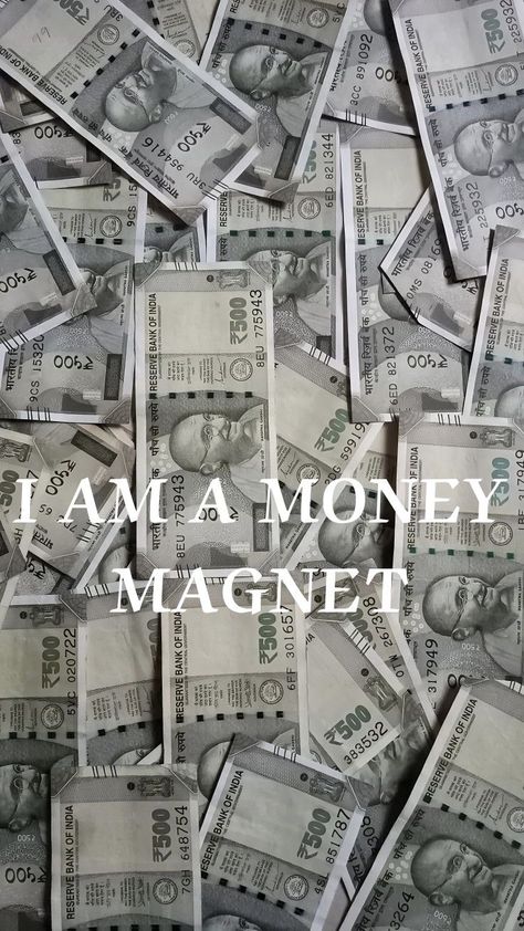 Money Images For Vision Board, Vision Board Images Money, Money Comes To Me Easily Wallpaper, I Am Billionaire Wallpaper, Money Aesthetic Rupees, Manifest Money Vision Board, I Am A Money Magnet Wallpaper, Bank Balance Aesthetic, Money Magnet Wallpaper