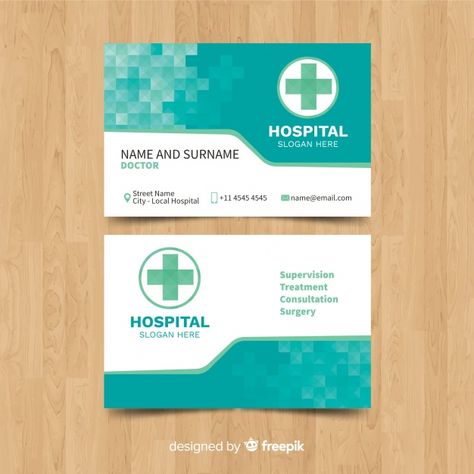 Medical Visiting Cards Design, Pharmacy Doctor, Medical Business Card, Doctor Names, Concept Background, Medical Business, Card Templates Printable, Visiting Card Design, Business Card Psd