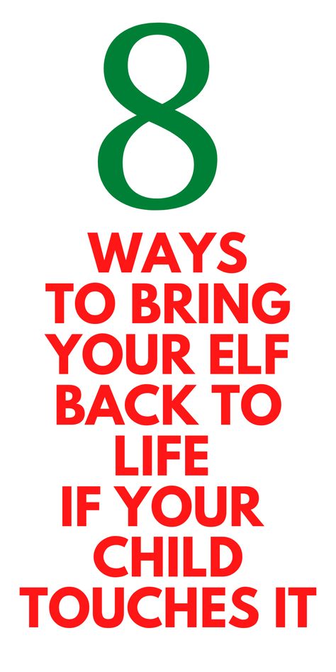 8 Ways to Bring your Elf on the Shelf Back to Life If Your Child Touches It - It happens to all of us. Kids touch Elf on the Shelf. Here is how to get the magic back to the ELF. How To Upgrade Elf On The Shelf, When Kids Touch Elf On The Shelf, Someone Touched Elf On The Shelf, Elf On The Shelf After Being Touched, Elf On The Shelf Got Touched, What To Do When Your Kid Touches The Elf, Misbehaving Kids Elf On The Shelf, How To Get Elf Magic Back, How To Introduce Elf On The Shelf In The Classroom