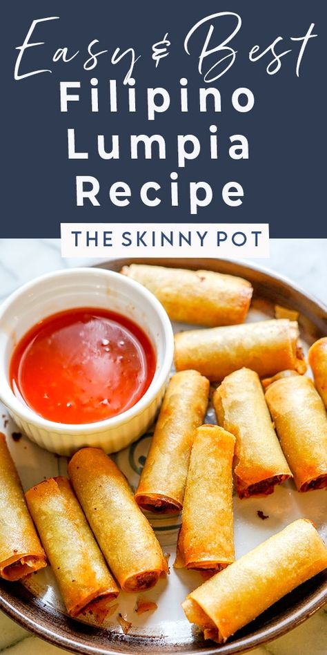 Easy and Delicious Lumpia Recipe. Make Lumpia, learn the ingredients, how to store them, and how to wrap them with step-by-step instructions. How To Make Lumpia Filipino Food, Lumpia Wrappers Homemade, Best Lumpia Recipe Filipino, Shanghai Lumpia Recipe Filipino Food, Gluten Free Lumpia, Easy Lumpia Recipe Filipino, Lumpia Recipe Filipino Air Fryer, Lumpia Air Fryer, How To Make Lumpia