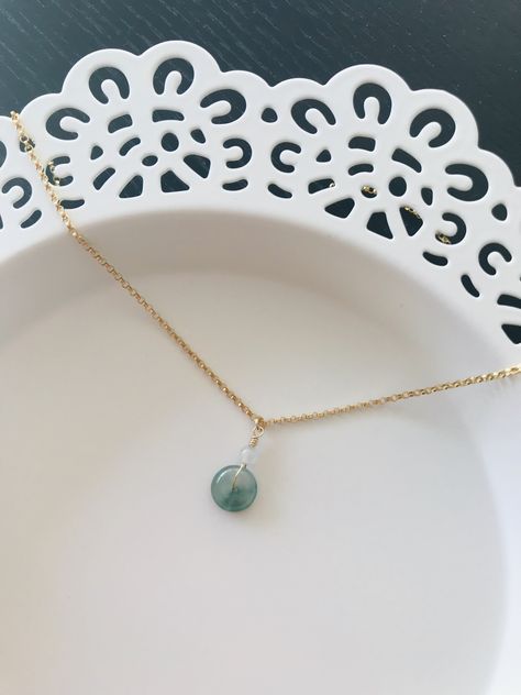 Jade Necklace Aesthetic, Jewelry Sketches, Africa Necklace, Necklace Aesthetic, Delicate Choker, Jade Charm, Burmese Jade, Minimal Necklace, Jewellery Sketches