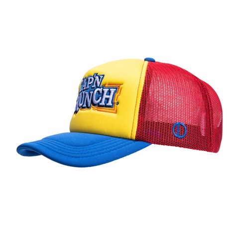 PRICES MAY VARY. Fun gift for Dad; Odd Sox, Capn Crunch Logo, Men and Women's Funny Adjustable Trucker Hat Low profile; 6 Panel with pre-curved visor Lightweight; Breathable eyelets; Enhanced comfort band Fully adjustable plastic snap closure One size fits most head sizes; Satisfaction Guaranteed Fun gift for Dad; Odd Sox, Capn Crunch Logo, Men and Women's Funny Adjustable Trucker Hat PRODUCT INFO Fabric: Polyester 100 % Size: None Color: Yellow Custom Fitted Hats, Swag Hats, Capn Crunch, Trending Hats, Straw Panama Hat, Straw Visor, Y2k Jewelry, Future Wardrobe, Logo Baseball