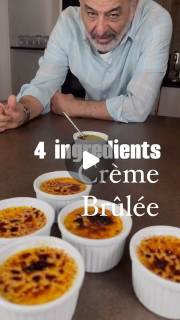 Creme Brulee Recipe Easy, Chocolate Melts, Creme Brulee Recipe, Vanilla Syrup, Egg Yolks, Whole Eggs, Vanilla Sugar, The Egg, Egg Yolk