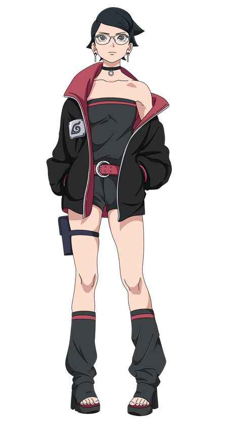 Top Anime Characters, Sarada Cosplay, Anime Pinterest, Boruto Characters, Boruto And Sarada, Naruto Oc Characters, Boruto Next Generation, Anime Ninja, Uzumaki Boruto