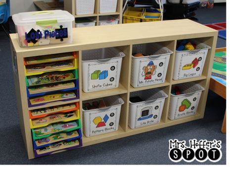 High Scope Classroom Set Up, Sensory Center Preschool, Aba Center, Preschool Classroom Layout, Prek Centers, Preschool Classroom Organization, Preschool Set Up, Preschool Classroom Setup, Preschool Organization