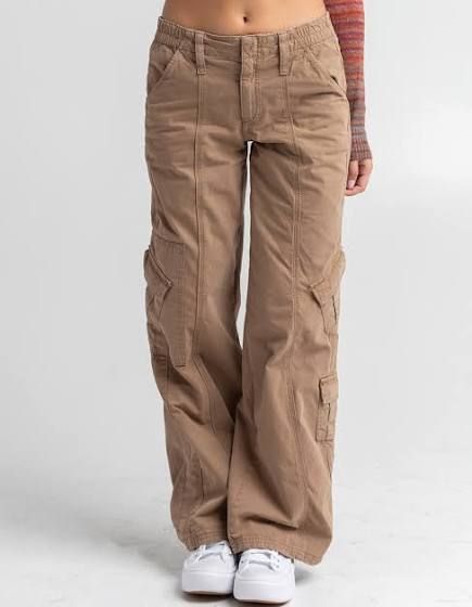 Bdg Urban Outfitters Y2k Low Rise Cargo Pants - Brown - Medium | Google Shopping Best Cargo Pants, Urban Outfitters Y2k, Low Rise Cargo Pants, Beige Cargo Pants, Y2k Cargo Pants, Brown Cargo Pants, Utility Design, Thrift Inspo, Khaki Cargo Pants