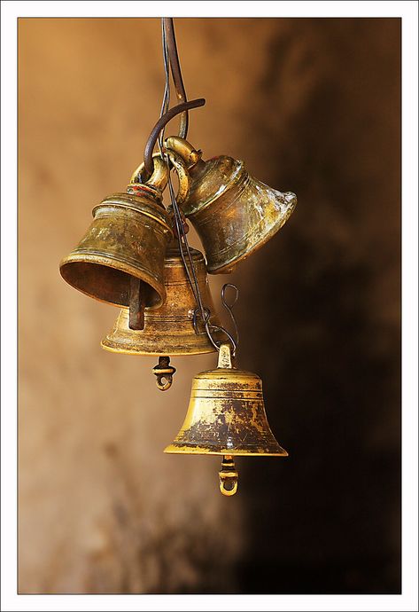 Temple Bells, Temple Design For Home, India Photography, Temple Art, Home Temple, Design For Home, Temple Design, Indian Paintings, Lord Shiva Painting