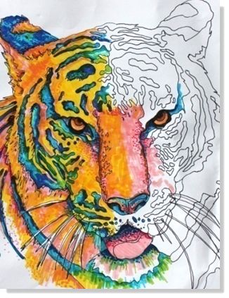 Free High School Art Lesson Plan - Magic of Markers - Download now! Art Lesson Plan, High School Art Lesson Plans, High School Art Lessons, High School Art Projects, 8th Grade Art, Animal Art Projects, 6th Grade Art, Teen Art, Homeschool Art