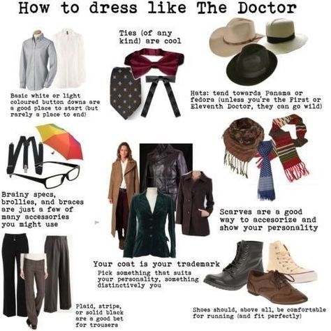 It's All About The Jacket and Accessory Supernova Costume, Doctor Who Outfits, Doctor Halloween, Doctor Who Cosplay, Geeky Fashion, 11th Doctor, Fandom Fashion, Fandom Outfits, Eleventh Doctor