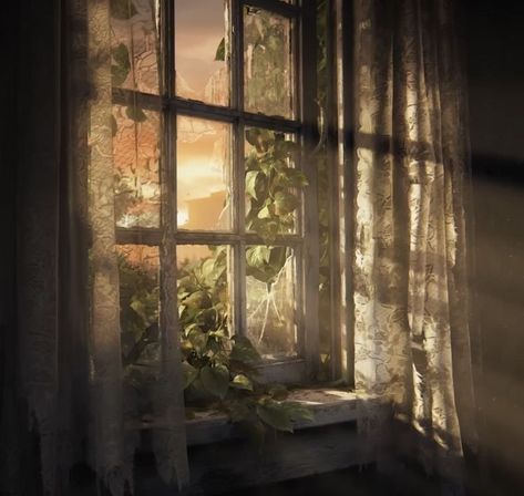 The Last Of Us Title, Title Screen, Joel Miller, Last Of Us, Ivy, Sun, Plants