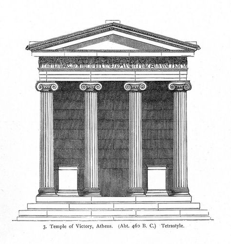 Temple Of Athena Nike, Temple Of Athena, Architecture Antique, Greek Architecture, Greek Temple, Genius Loci, Ancient Greek Architecture, Roman Architecture, Classical Architecture