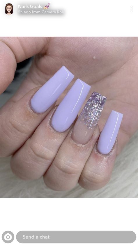 Nails To Match Purple Dress, Nail Designs Lilac, Simple Cute Nail Designs, Lavender Acrylic Nails, Purple Ombre Nails, Simple Fall Nails, Purple Acrylic Nails, Stiletto Nail Art, Manicure Inspiration