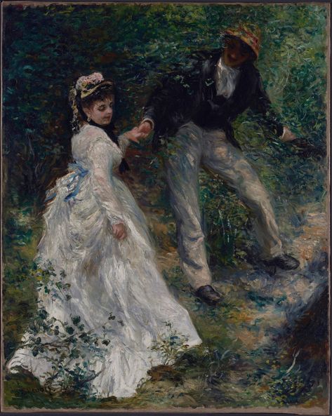 The Promenade, 1870 | Василий Б | Flickr August Renoir, Renoir Art, Renoir Paintings, Bad Art, Pierre Auguste, Getty Museum, Pierre Auguste Renoir, Soul Art, Oil Painting Reproductions