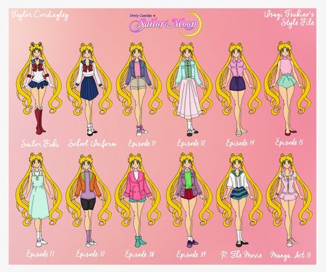 Usagi Tsukino Outfits, Sailor Moon Characters, Sailor Moon Outfit, Sailor Moon Fashion, Arte Sailor Moon, Sailor Scout, Sailor Moon Cosplay, Sailor Moon Usagi, Sailor Moon Aesthetic