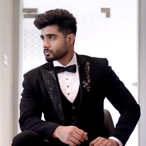 Elegant Black Tuxedo By White Hanger Work Tuxedo For Men, Dandy Look, Black Tuxedo Suit, White Hangers, Mens Sherwani, Dress Suits For Men, Tuxedo Suit, Black Tuxedo, Tuxedo For Men