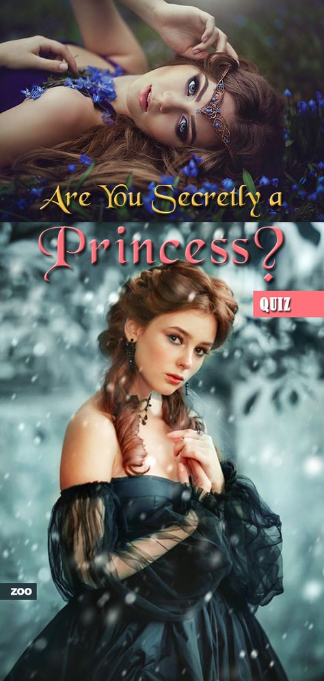 We all have secret sides to us, which has us wondering whether your secret side involves you being a princess. If you want to find out, give this quiz a try. How To Be Like A Princess, Mystical Dresses Fairytale, Mystical Dresses, Mystic Animals, Princess Quiz, Color Personality Test, Personality Types Test, Random Quizzes, Personality Type Quiz