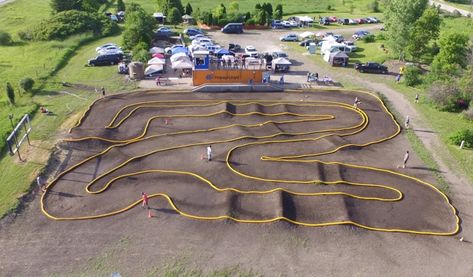 Trackside Hobbies & Raceway - Trackside Hobbies and Raceway Dirtbike Track Ideas, Kids Bike Track, Bike Pump Track, Rc Car Track, Dirt Bike Track, Motocross Tracks, Go Kart Tracks, Rc Track, Dream Horse Barns