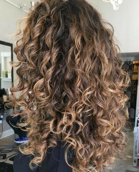 Blonde Highlights Curly, Blonde Highlights Curly Hair, Dark Blonde Highlights, Curly Brown Hair, Updo Curly, Highlights Curly, Shoulder Length Curly Hair, Dyed Curly Hair, Highlights Curly Hair