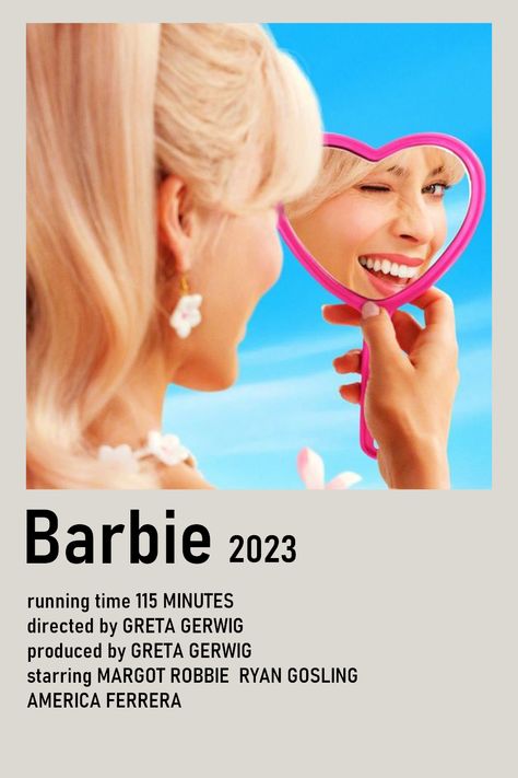 aesthetic minimalist polaroid barbie movie poster Barbie Minimalist Poster, Barbie Polaroid Poster, Barbie Polaroid, Barbie Movie Aesthetic, Barbie The Movie 2023, Barbie Movie Poster, Movie Polaroids, Lost Movie, Barbie Poster