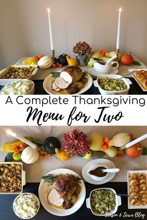 Turkey For Two Thanksgiving, Thanksgiving Menu For Two, Thanksgiving Meal For One, Thanksgiving Table For Two, Thanksgiving For 2 Ideas, Thanksgiving For 2 People, Thanksgiving Meal For 2, Thanksgiving For Two Recipes, Thanksgiving Meal For Two