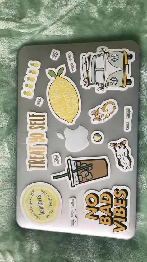 Apple Laptop Stickers, Decorate With Stickers, Macbook Case Stickers, Apple Computer Laptop, Mac Stickers, Laptop Decoration, Laptop Case Stickers, Buy Stickers, Cute Laptop Stickers