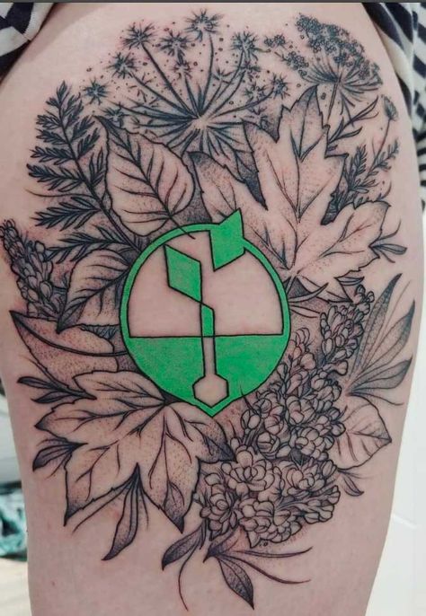 Horizon Forbidden West Tattoo Ideas, Horizon Game Tattoo, Horizon Zero Dawn Tattoo Ideas, Aloy Tattoo, Horizon Forbidden West Tattoo, Horizon Zero Dawn Tattoo, Horizon Zero Dawn Fanart, Videogame Tattoos, Gaia Tattoo