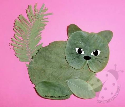 Nature Crafts Kids, Leaf Art Diy, Pressed Flowers Diy, Hand Art Kids, Leaf Collage, Leaf Projects, Kids Art Galleries, Leaf Animals, Origami Paper Art