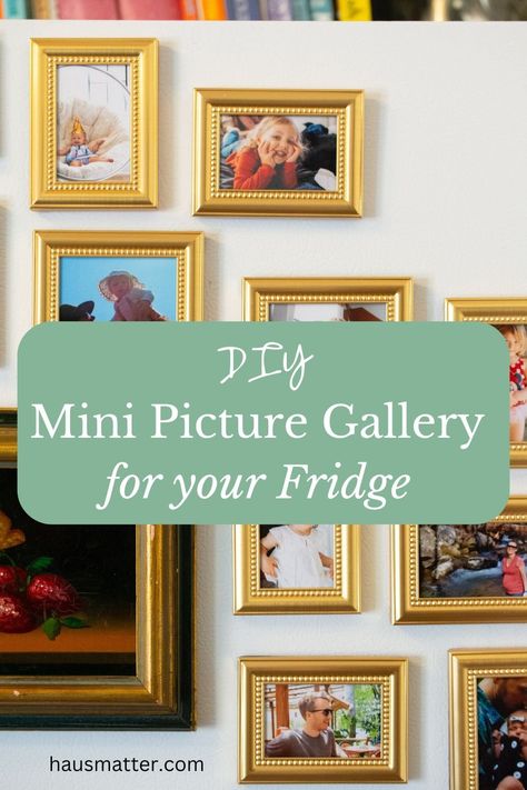 l Cute Mini Fujifilm Instax Magnetic Collage Colorful Photo Frames For Refrigerator, Diy Picture Magnets, Magnetic Picture Frame Fridge, Mini Gallery Wall, Fridge Photo Magnets, Fridge Photos, Picture Magnets, Mini Gallery, Mini Photo Frames